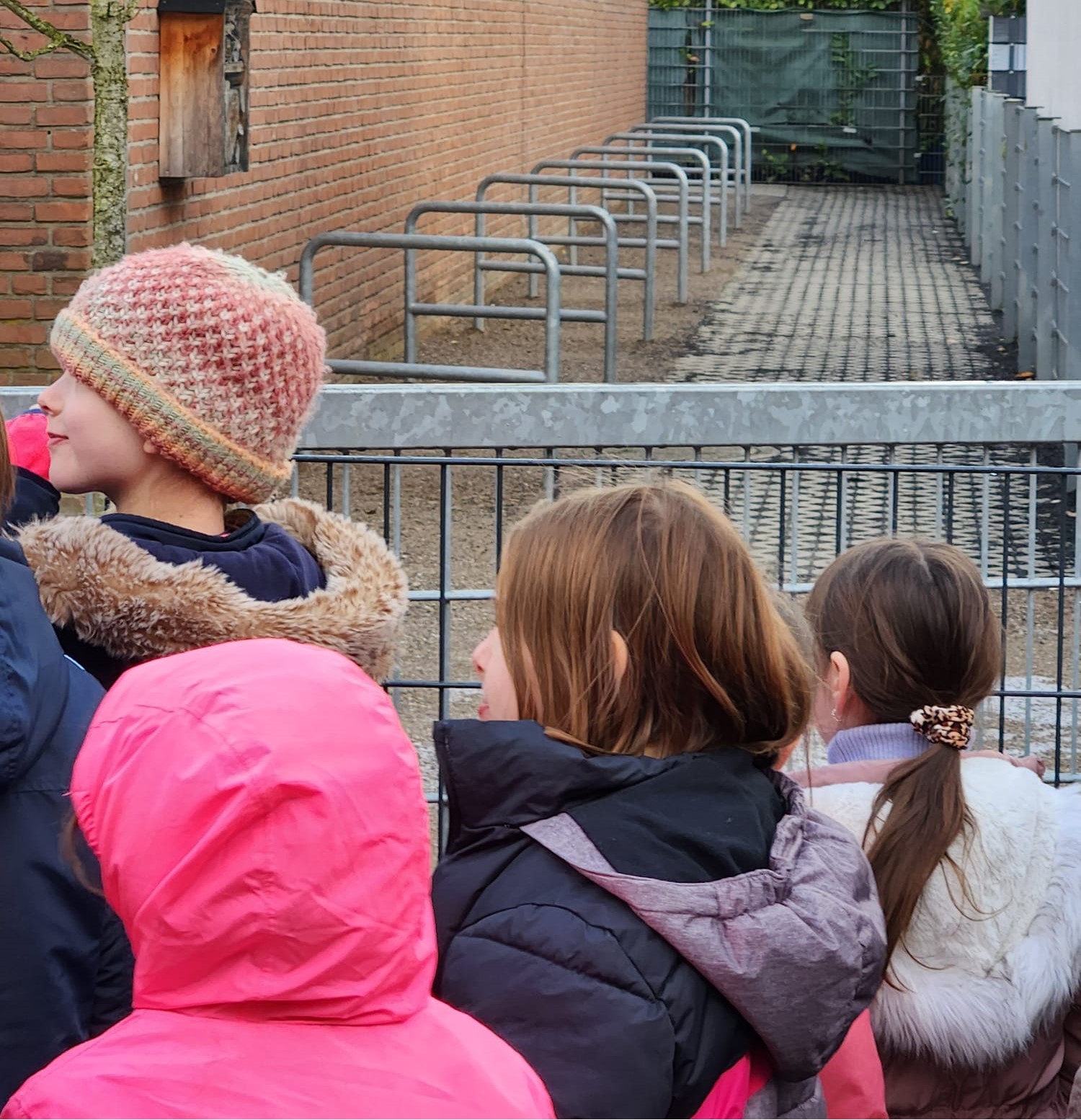 Einweihung des neuen Roller- und Fahrradparkplatzes