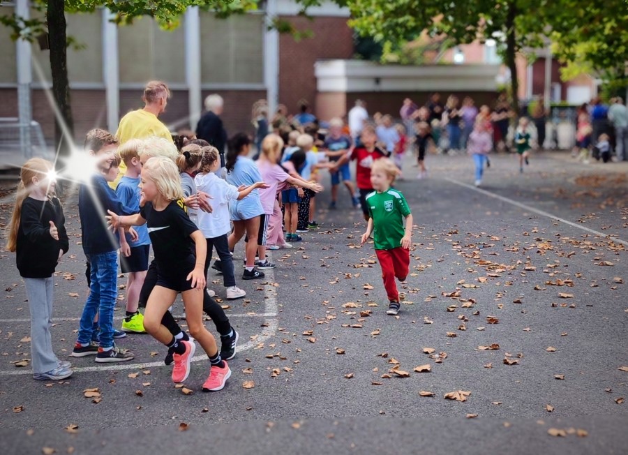Sponsorenlauf der Brüder-Grimm-Schule
